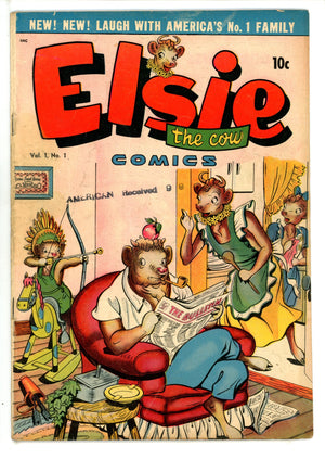 Elsie The Cow 1 GD/VG (1949)