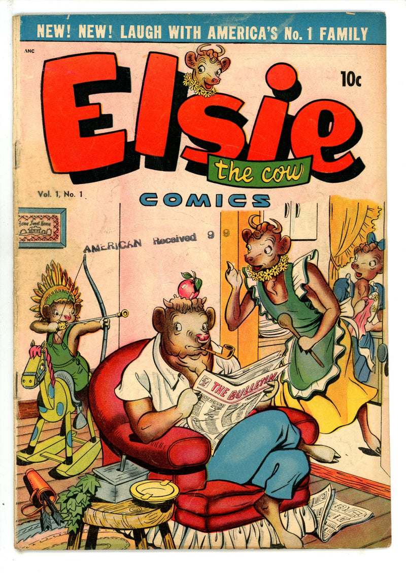 Elsie The Cow 1 GD/VG (1949)