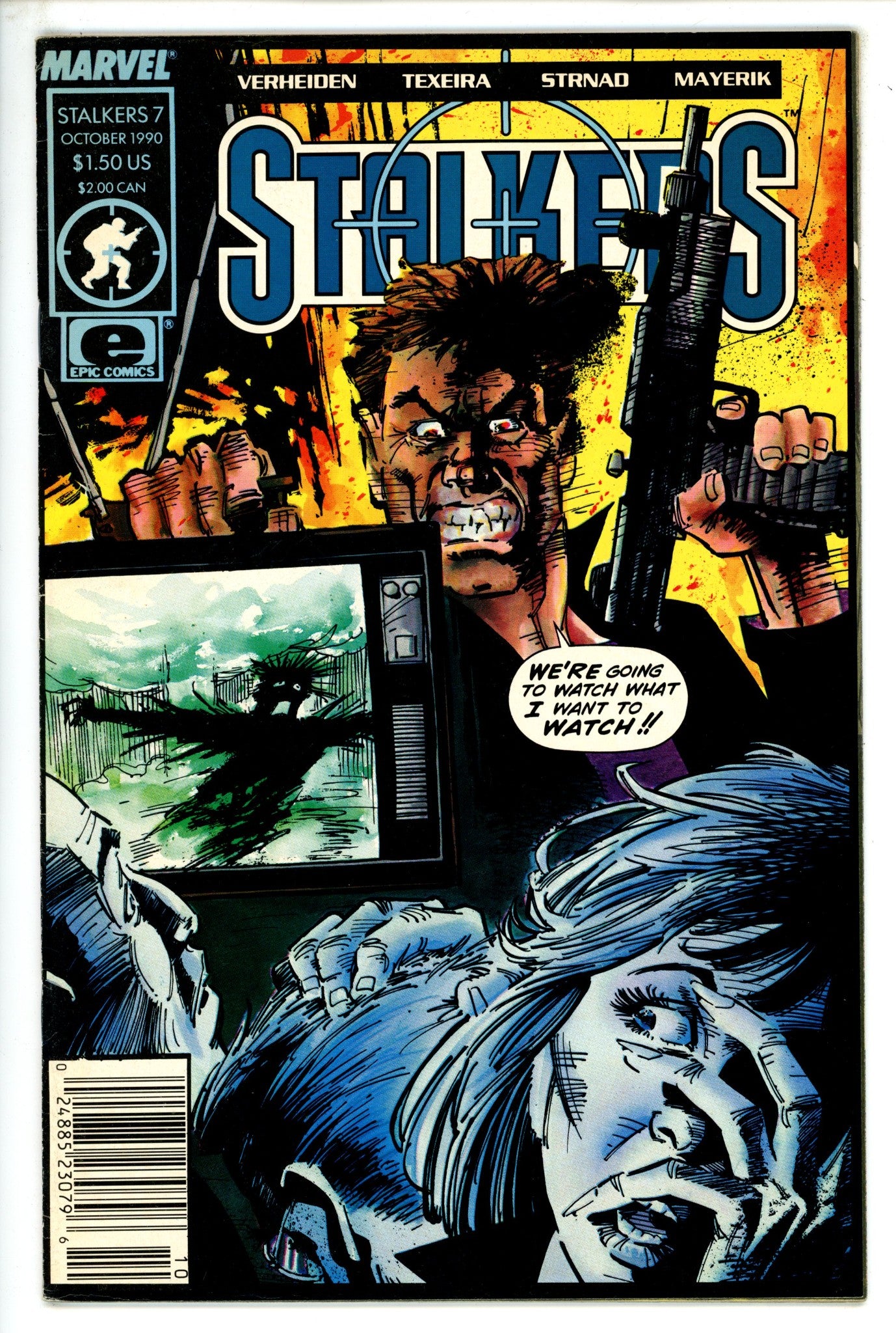 Stalkers 7 Newsstand (1990)