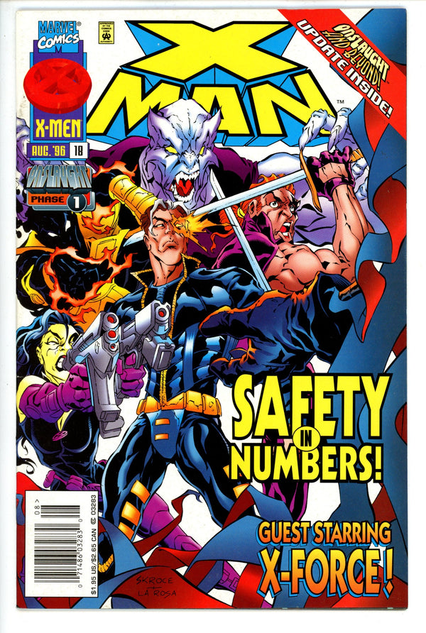 X-Man 18 Newsstand