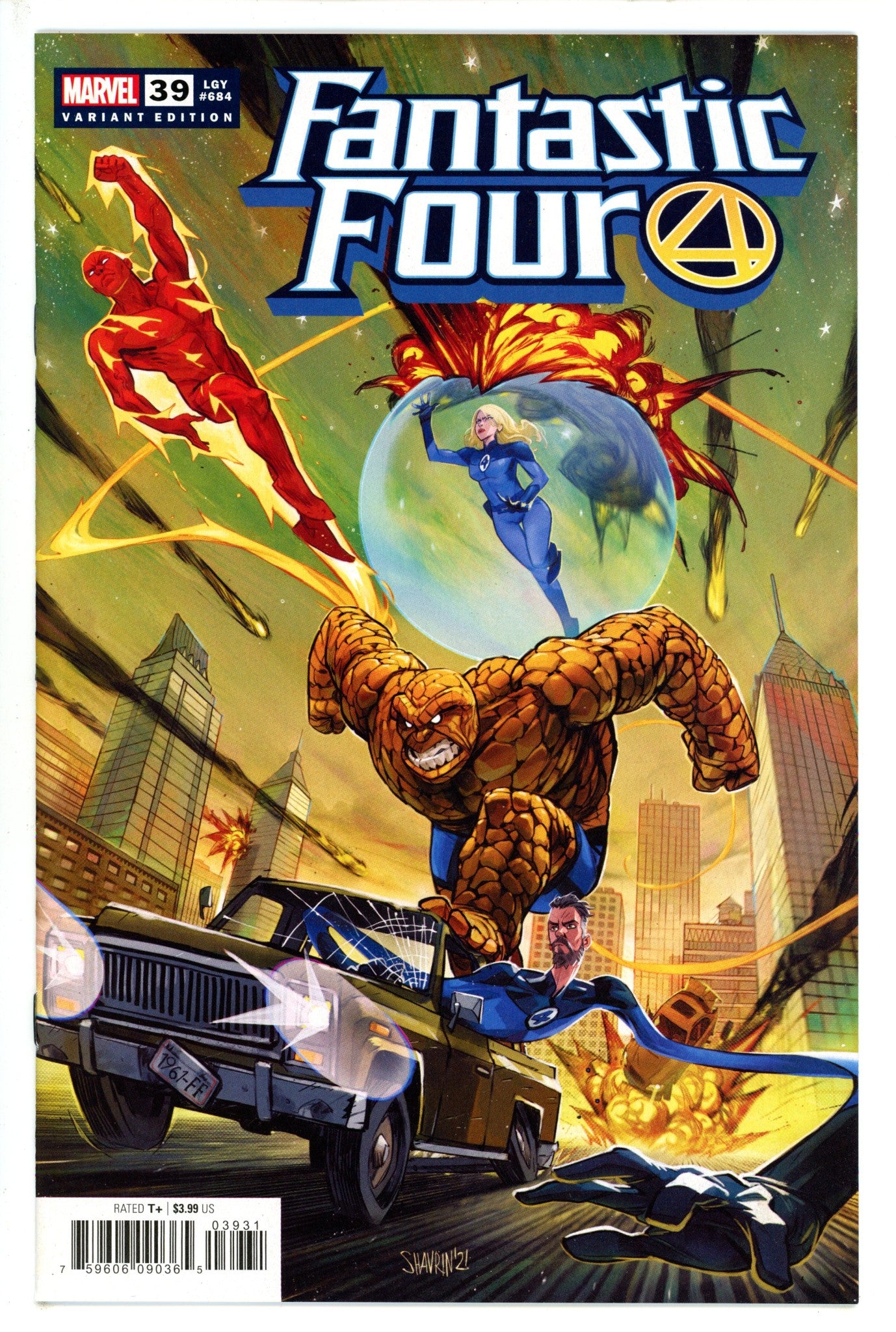 Fantastic Four Vol 6 39 Shavrin Variant (2022)
