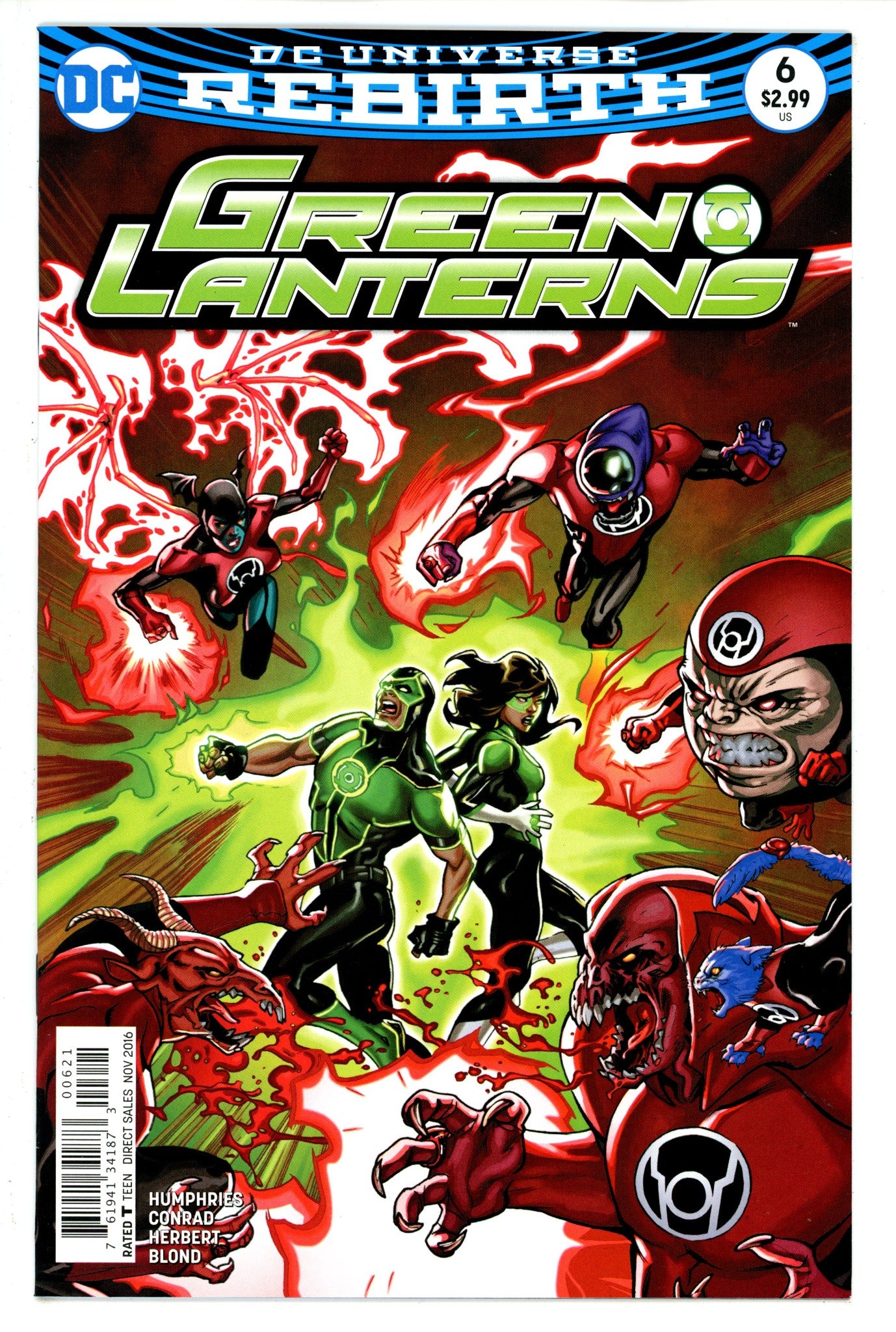 Green Lanterns 6 Lupacchino Variant