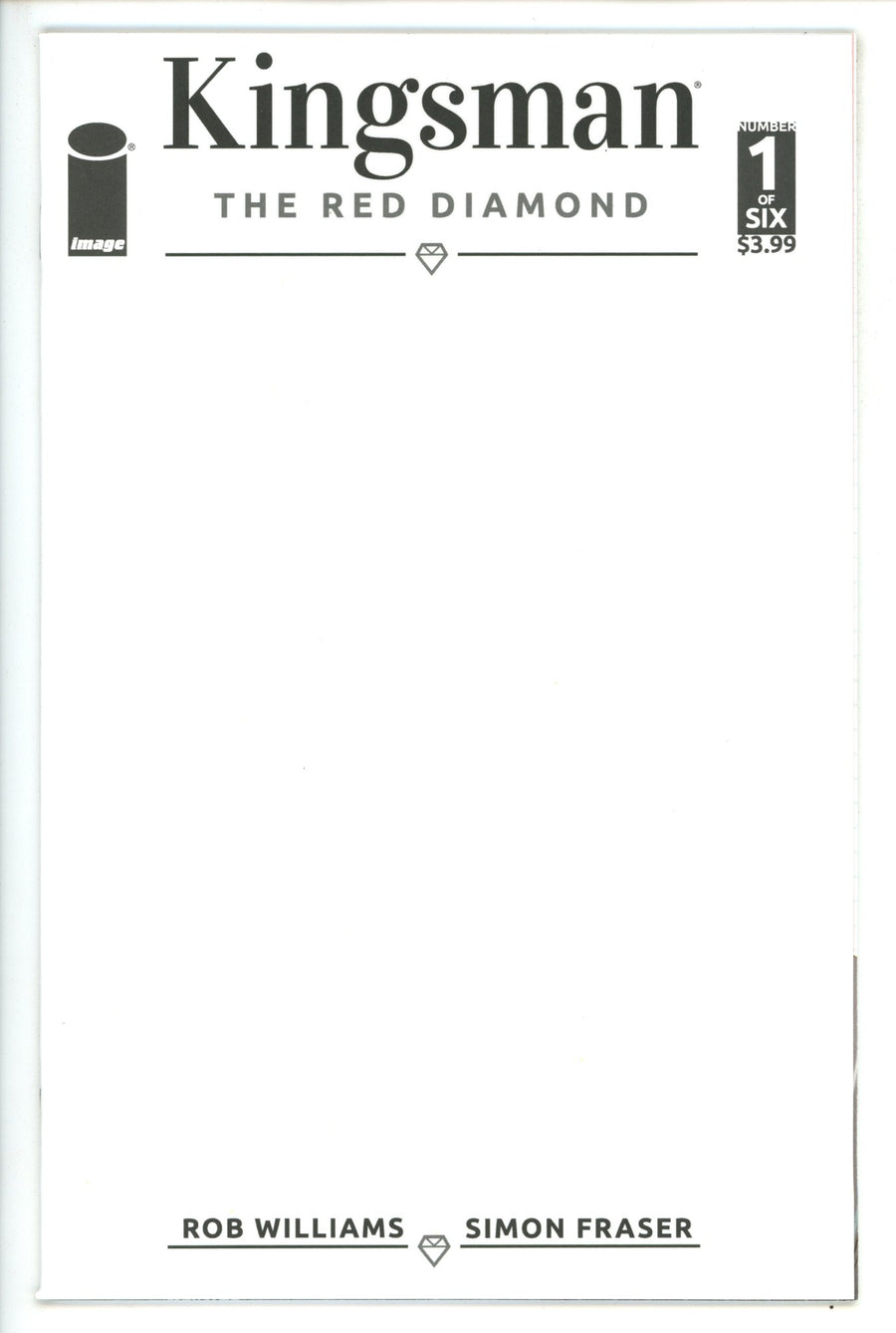 Kingsman: The Red Diamond 1 Blank Variant