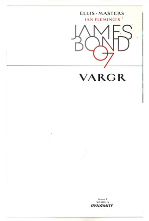 James Bond 1 Blank Variant