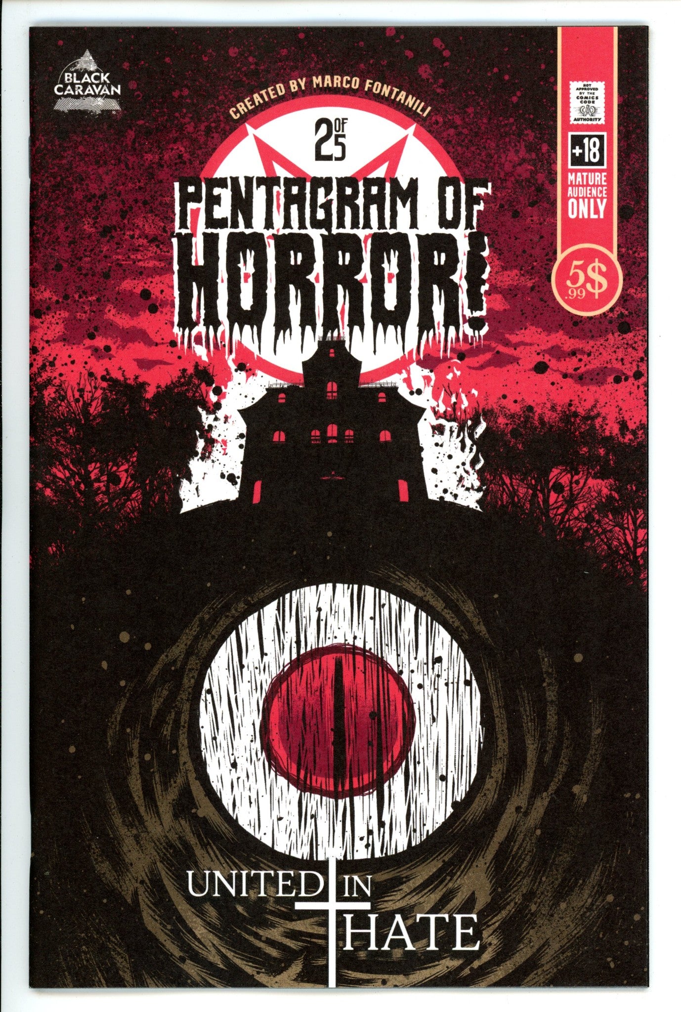 Pentagram of Horror 2 Fontanili Variant