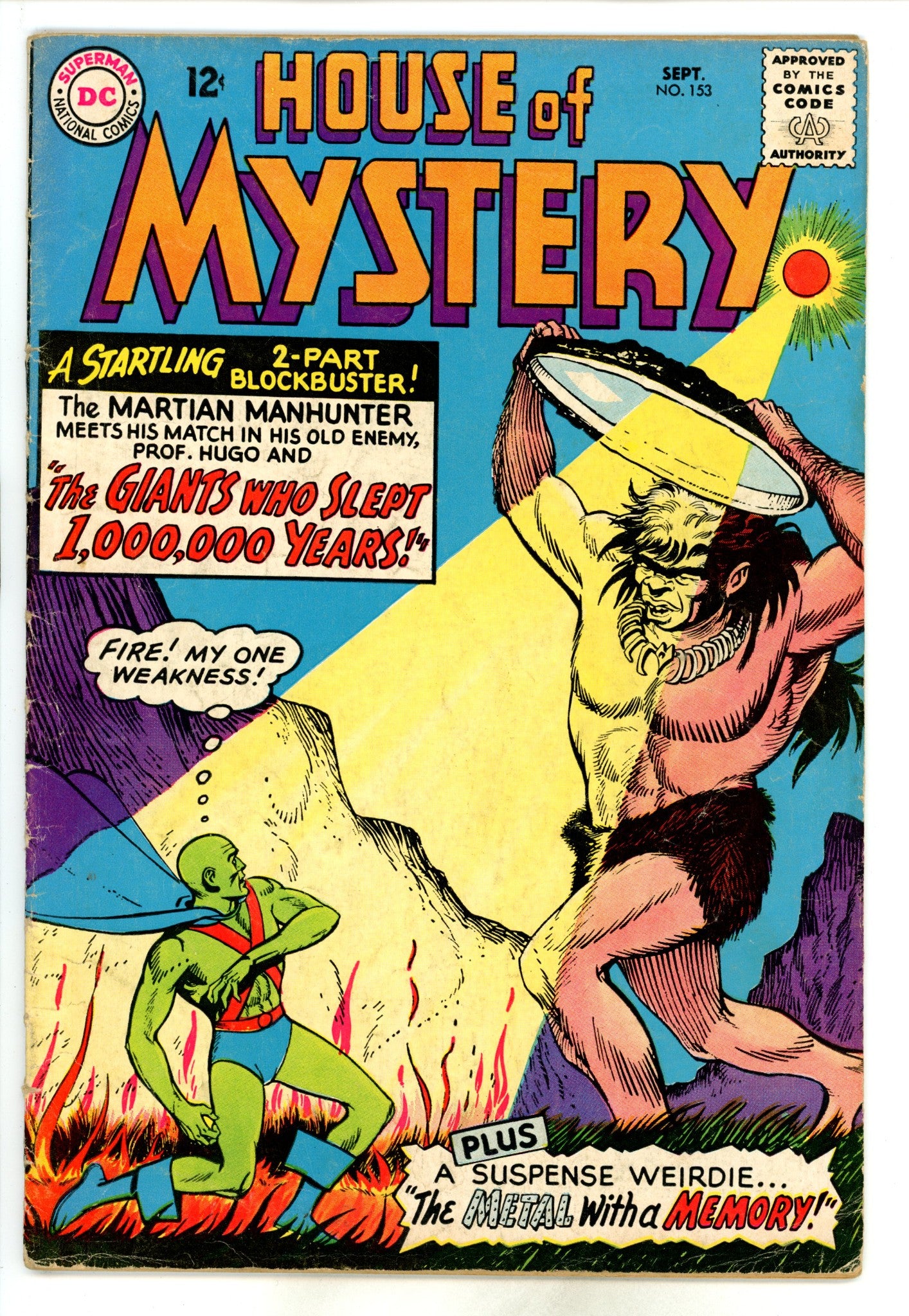 House of Mystery Vol 1 153 VG-
