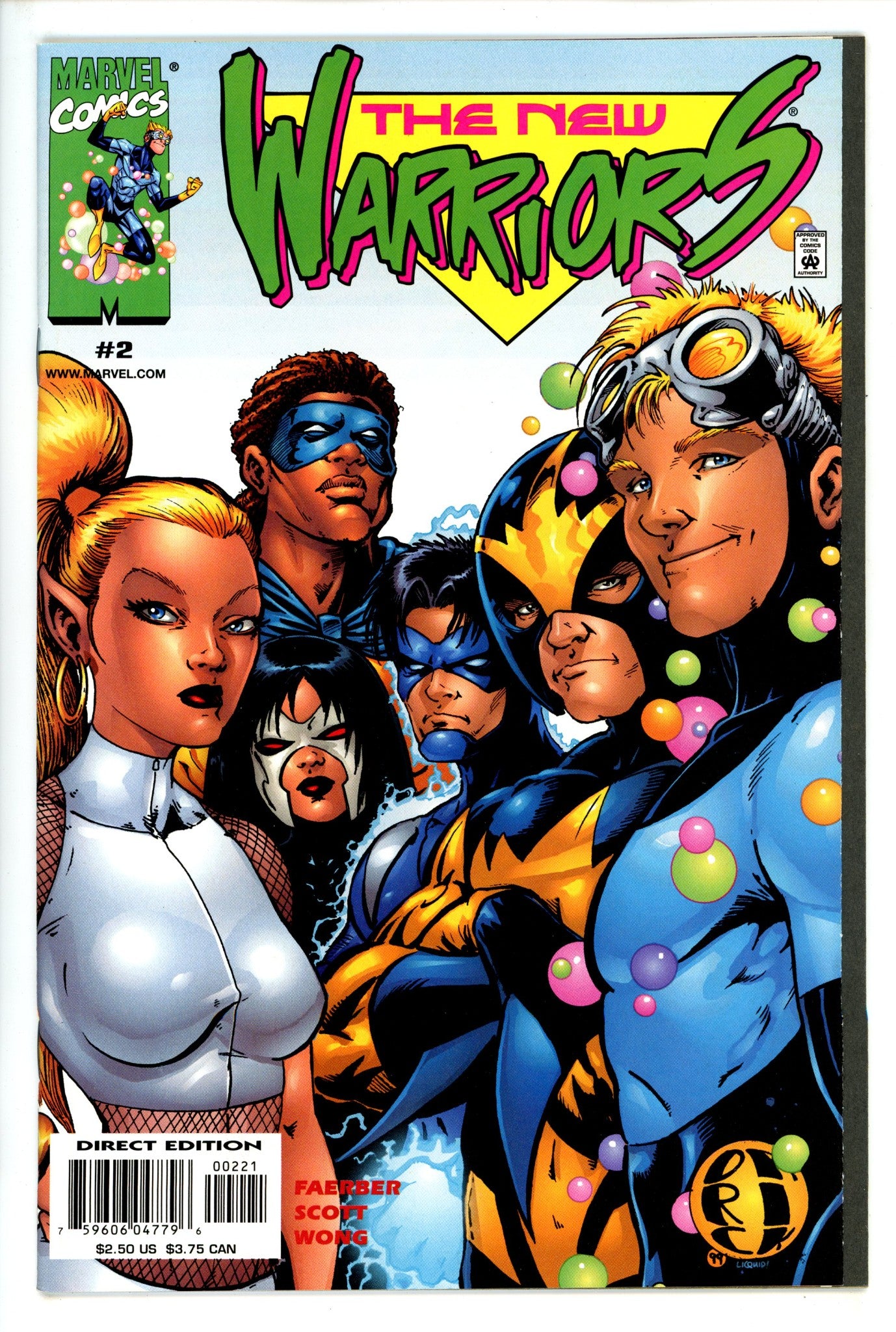 New Warriors Vol 2 2 Variant