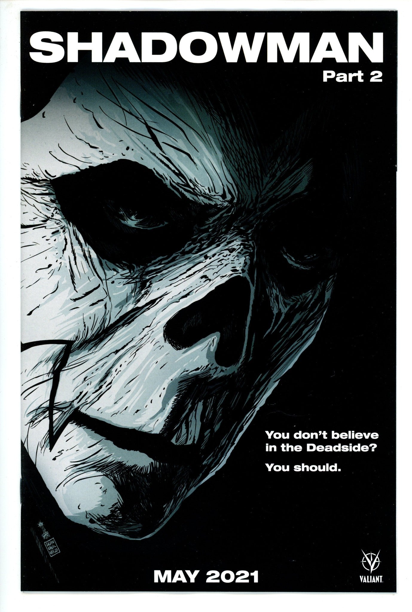 Shadowman Vol 6 2 Francavilla Variant (2021)