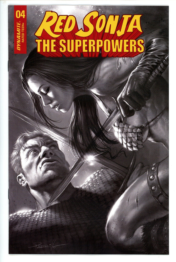 Red Sonja the Superpowers 4 Parrillo Variant