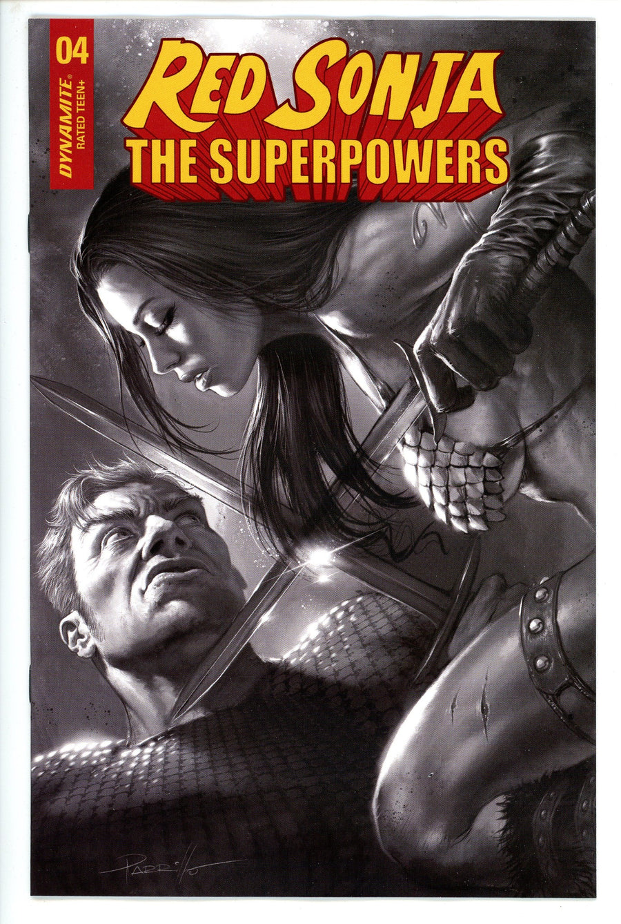 Red Sonja the Superpowers 4 Parrillo Variant-CaptCan Comics Inc-CaptCan Comics Inc