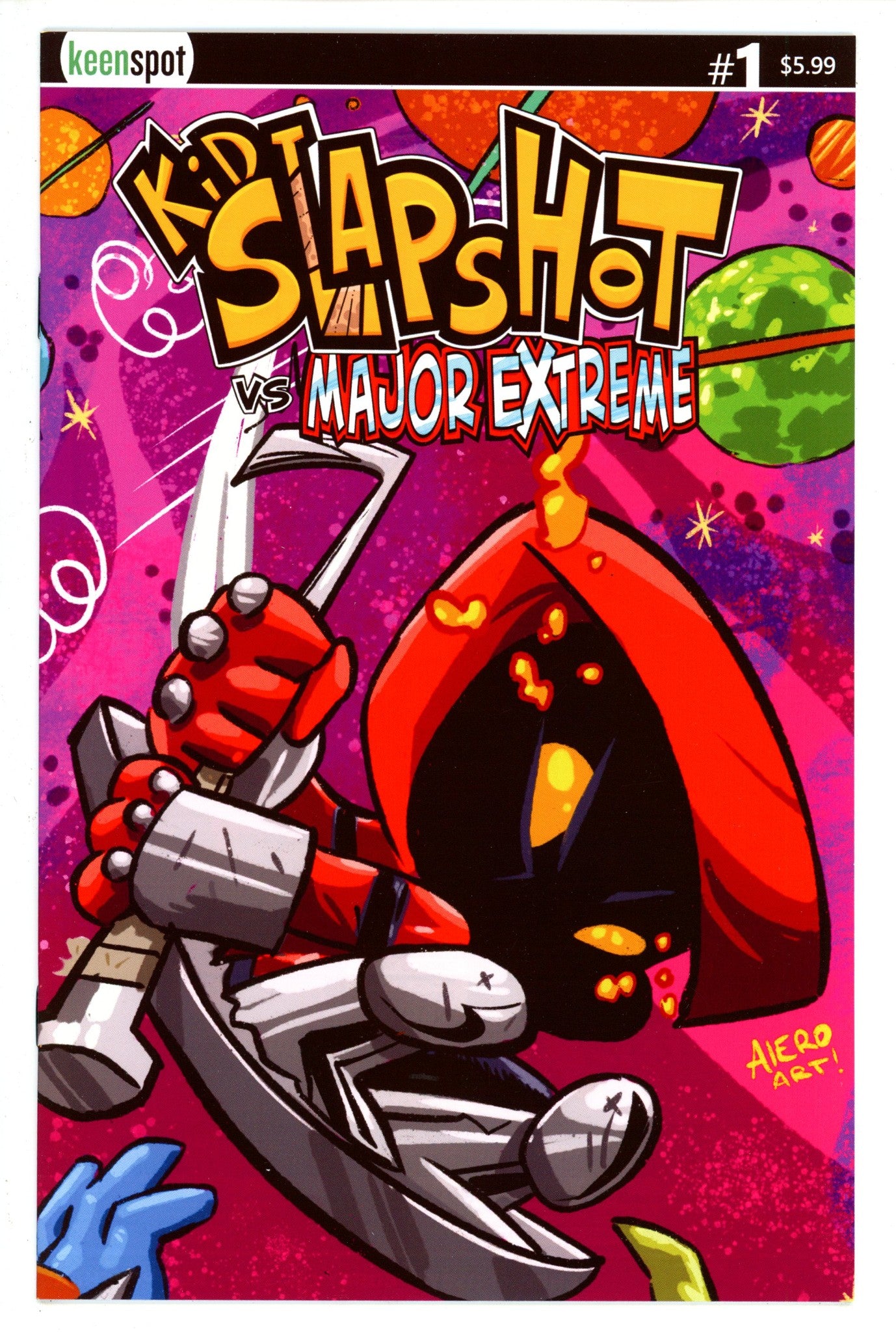 Kid Slapshot vs Major Extreme 1 Rosodo Variant
