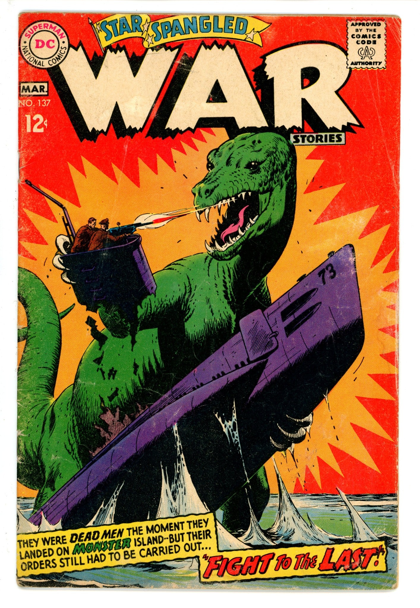 Star Spangled War Stories 137 GD+