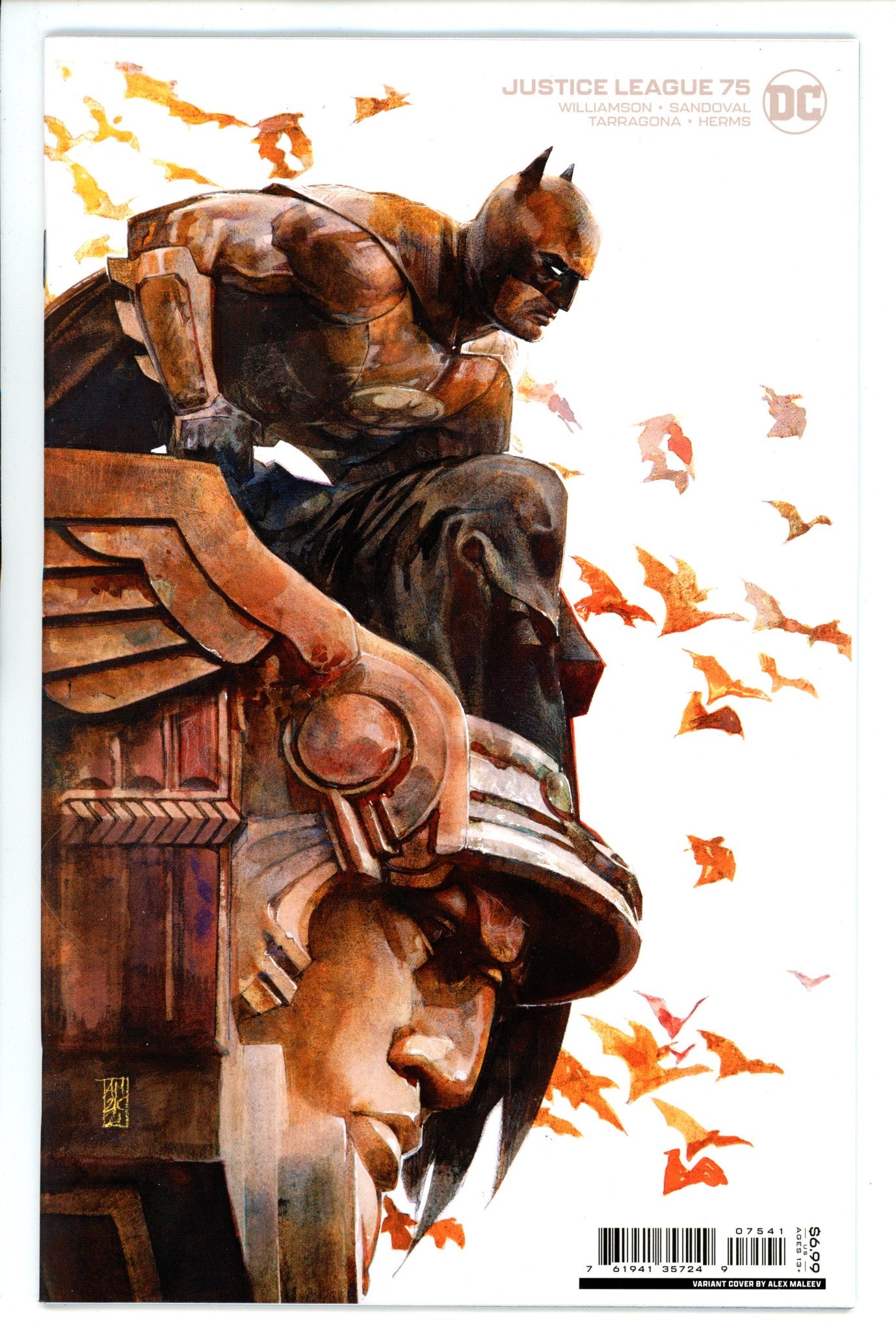 Justice League Vol 3 75 Maleev Variant (2022)