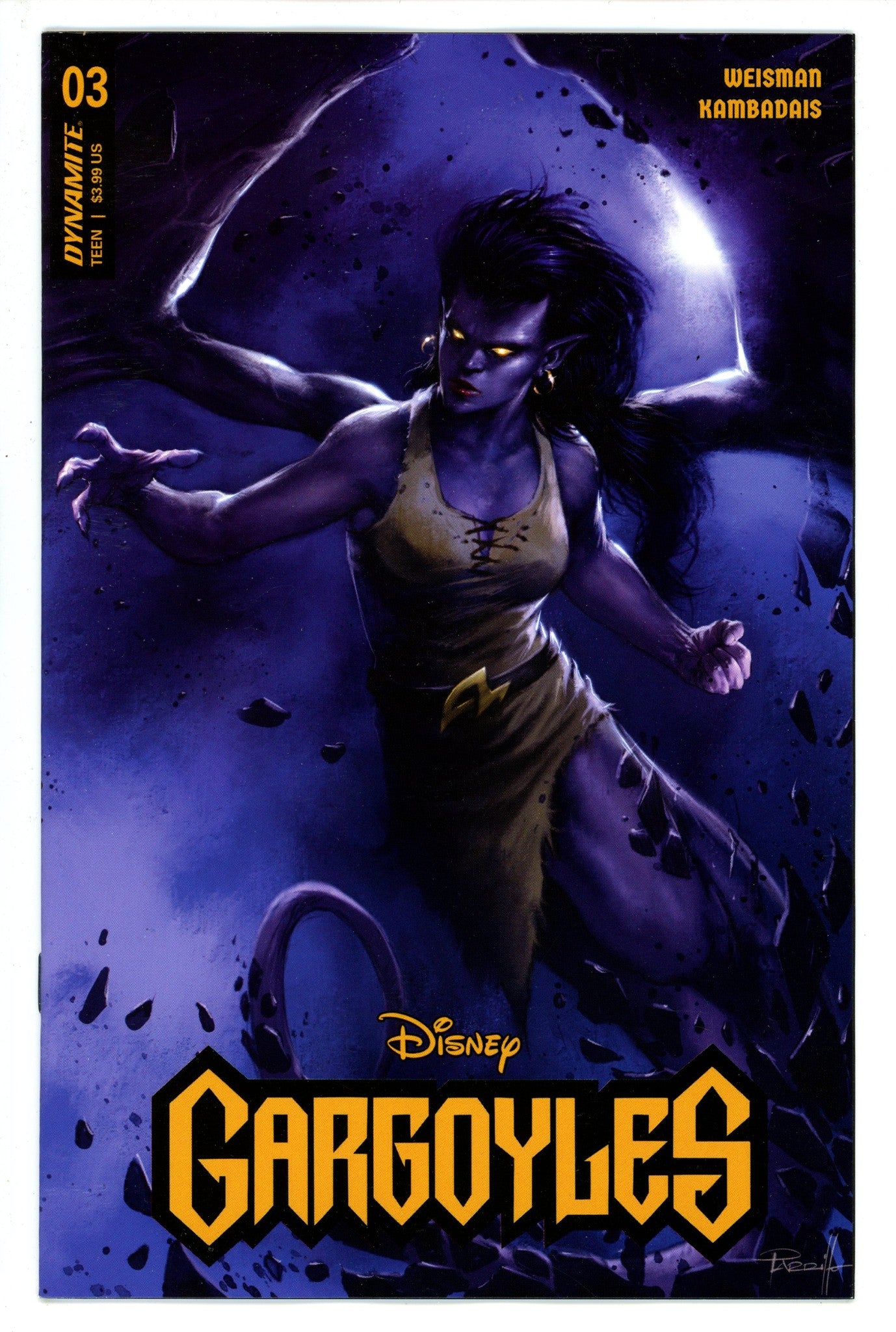 Gargoyles 3 Parrillo Variant (2023)