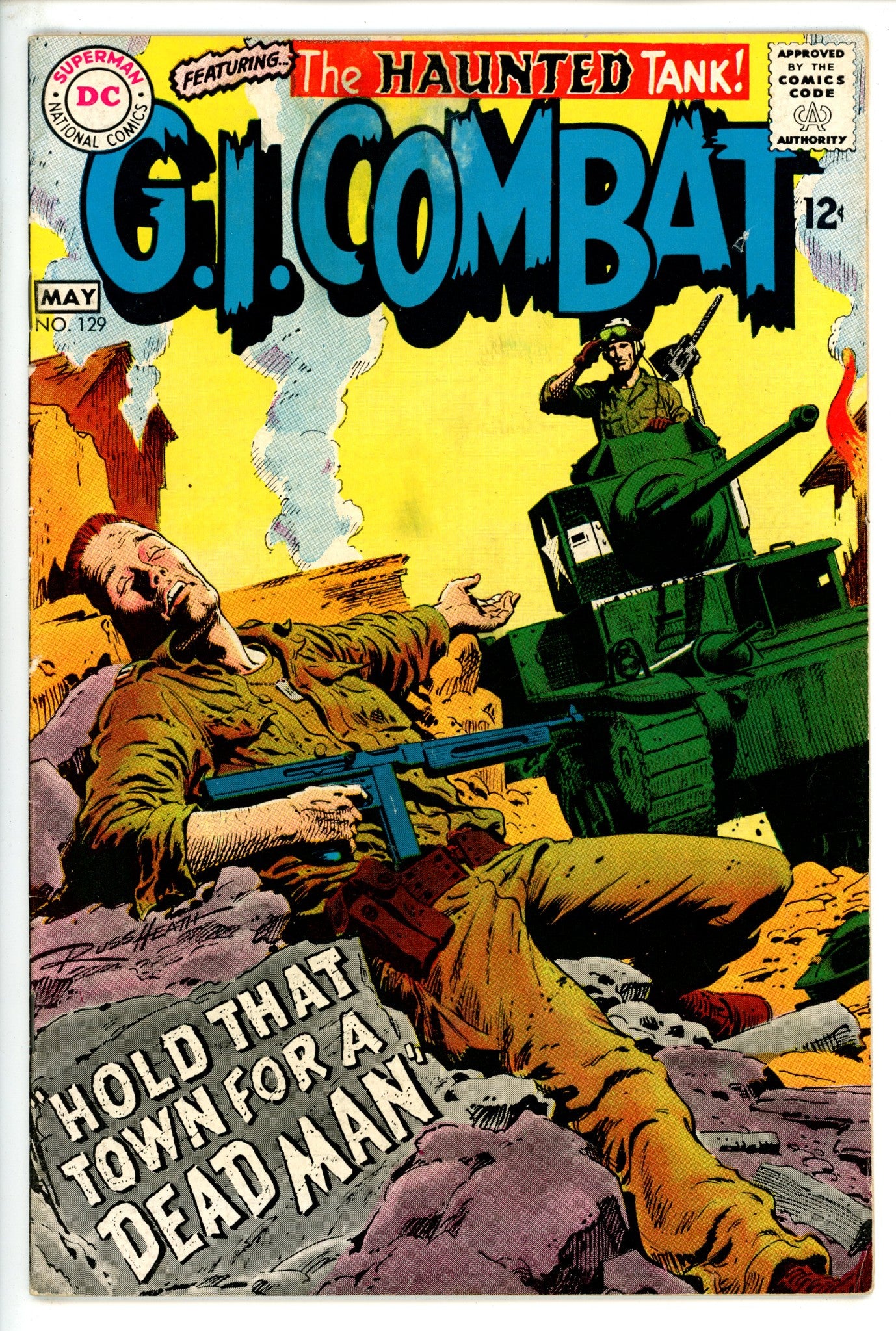 G.I. Combat 129 VG/FN