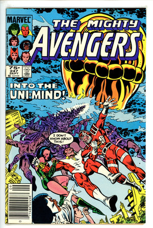 The Avengers Vol 1 247 Canadian VF-