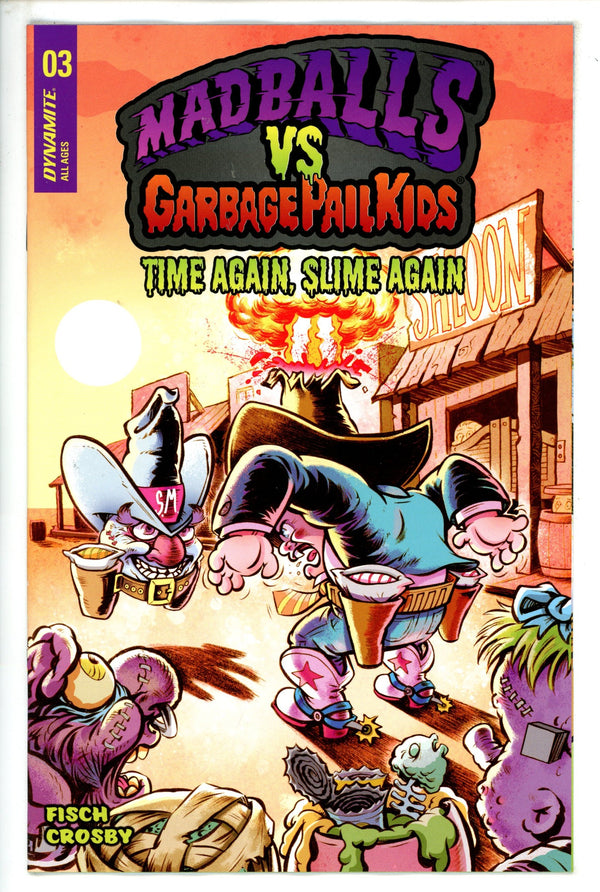 Madballs Vs Garbage Pail Kids Slime Again 3 Crosby Variant (2023)