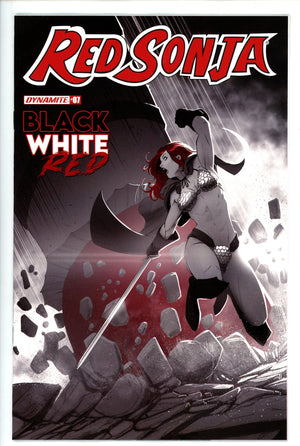 Red Sonja Black White Red 7 Bob Variant (2022)