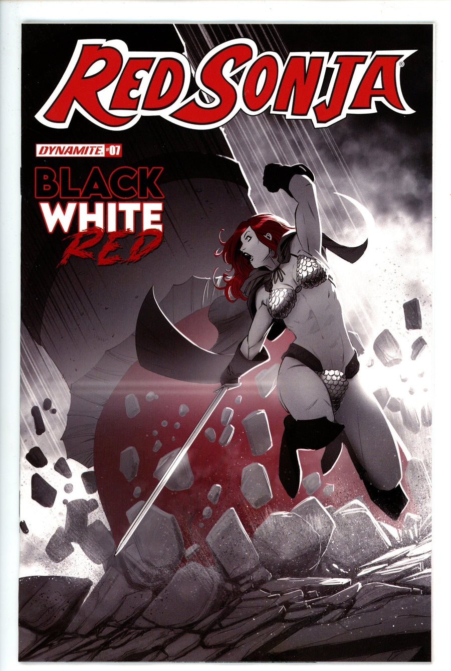 Red Sonja Black White Red 7 Bob Variant (2022)