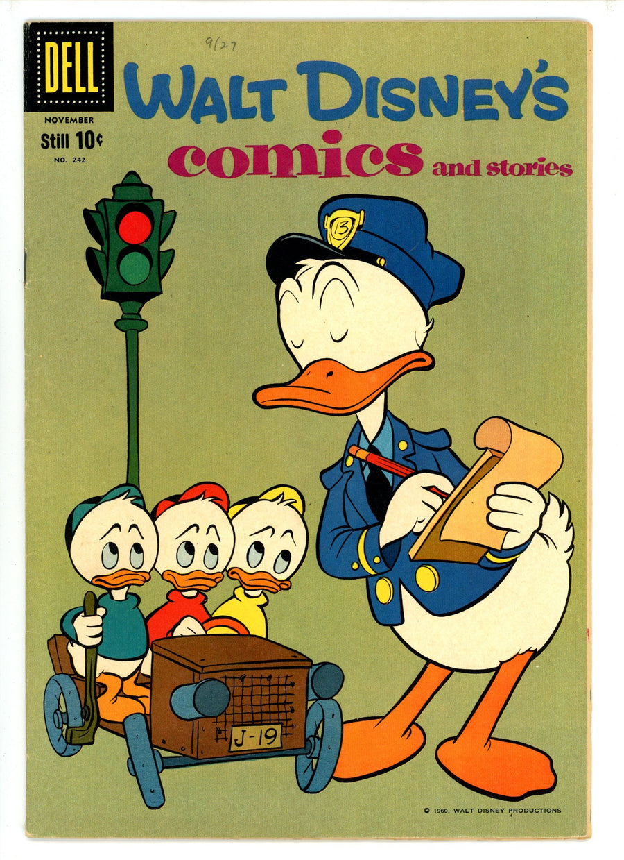 Walt Disney's Comics and Stories Vol 21 2 (242) FN- (1960)