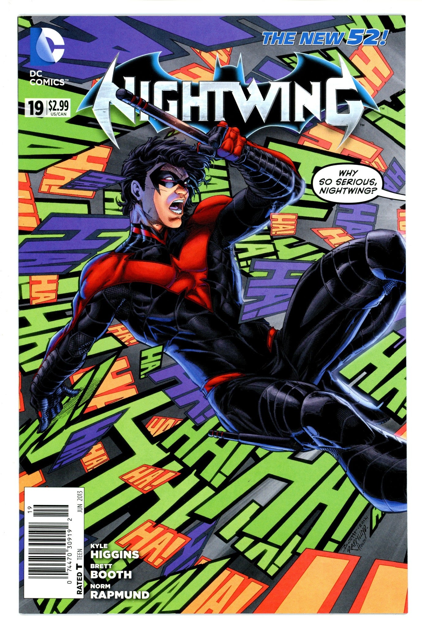 Nightwing Vol 3 19 Newsstand VF/NM