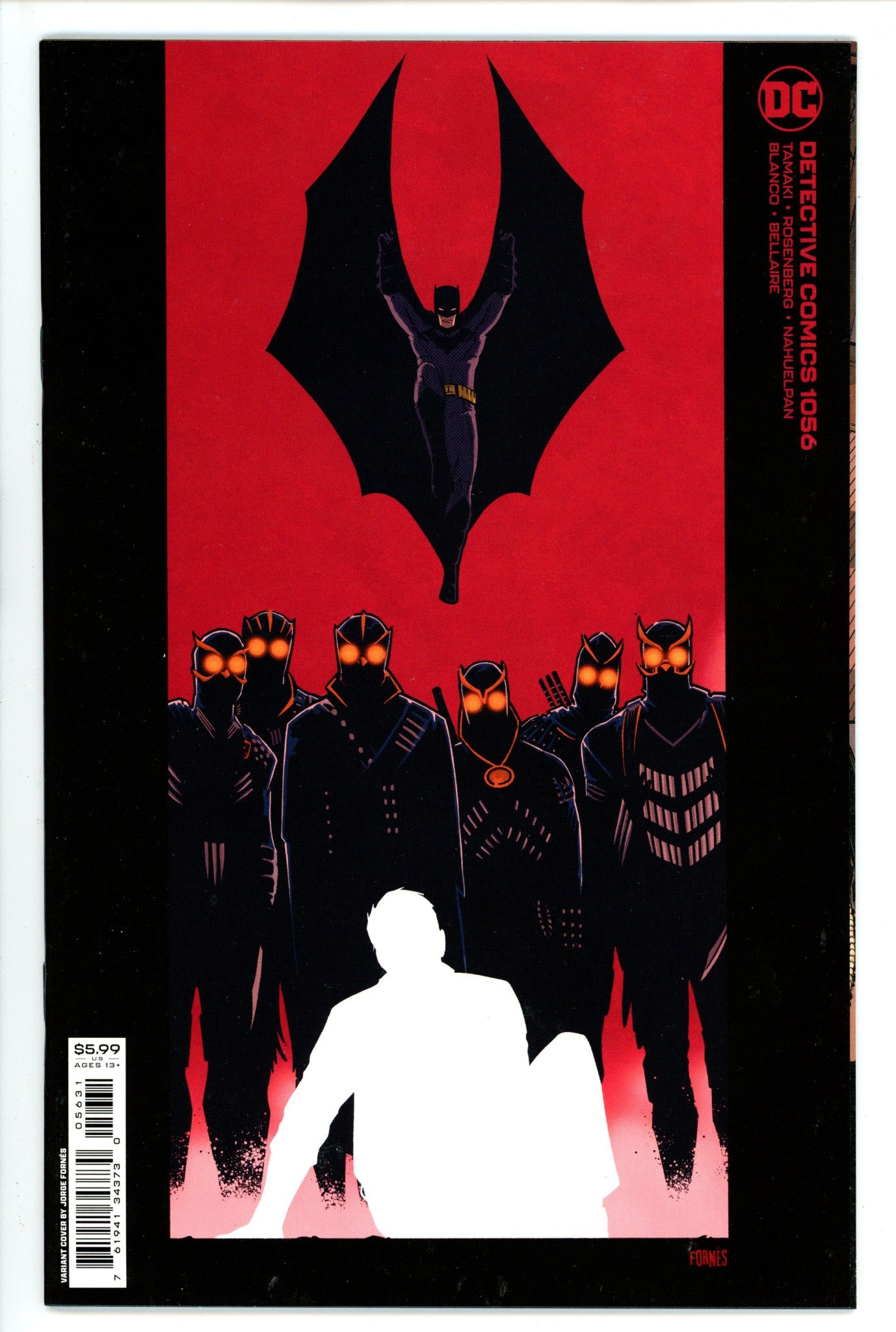 Detective Comics Vol 3 1056 Fornes Variant NM