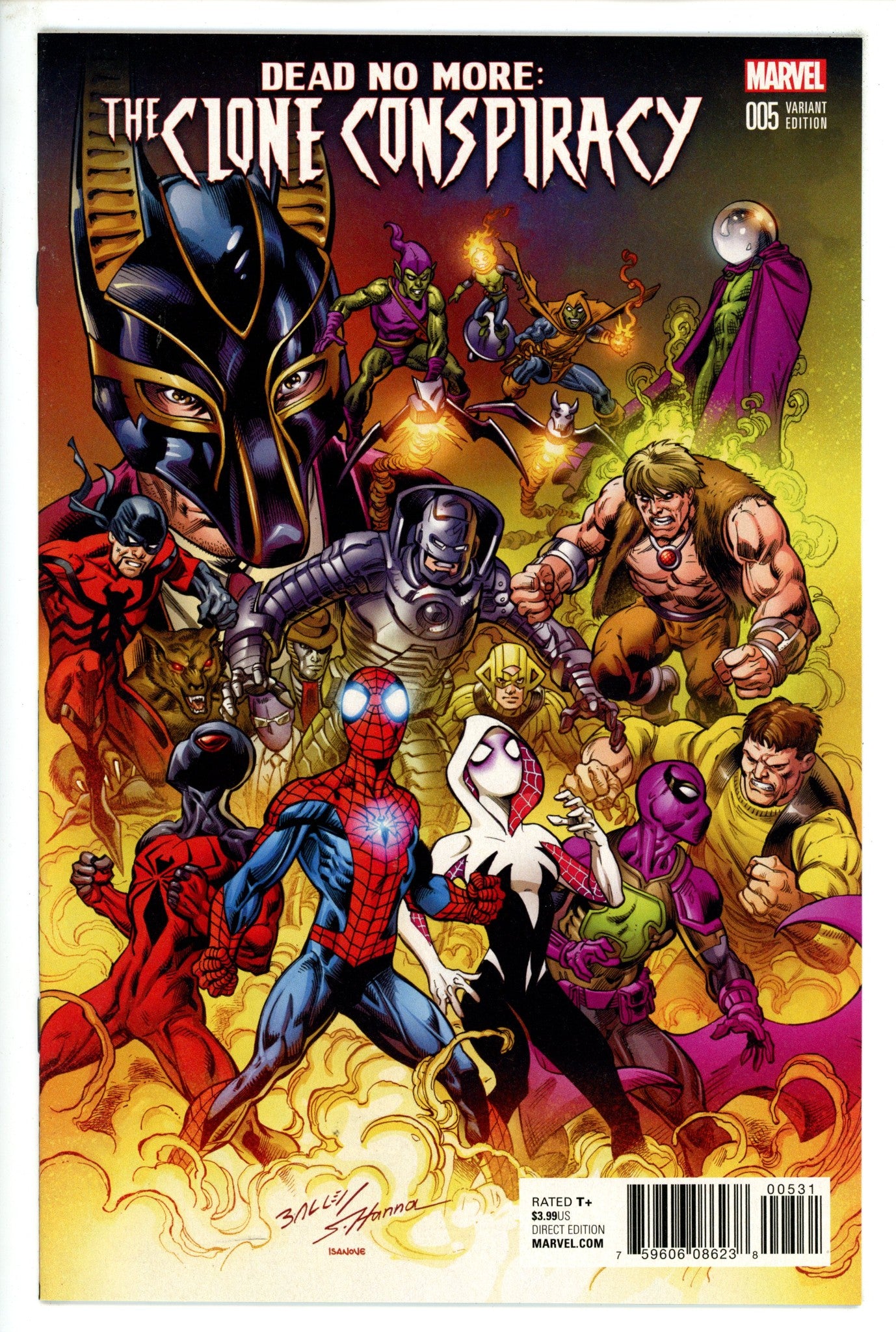 The Clone Conspiracy 5 Bagley Variant