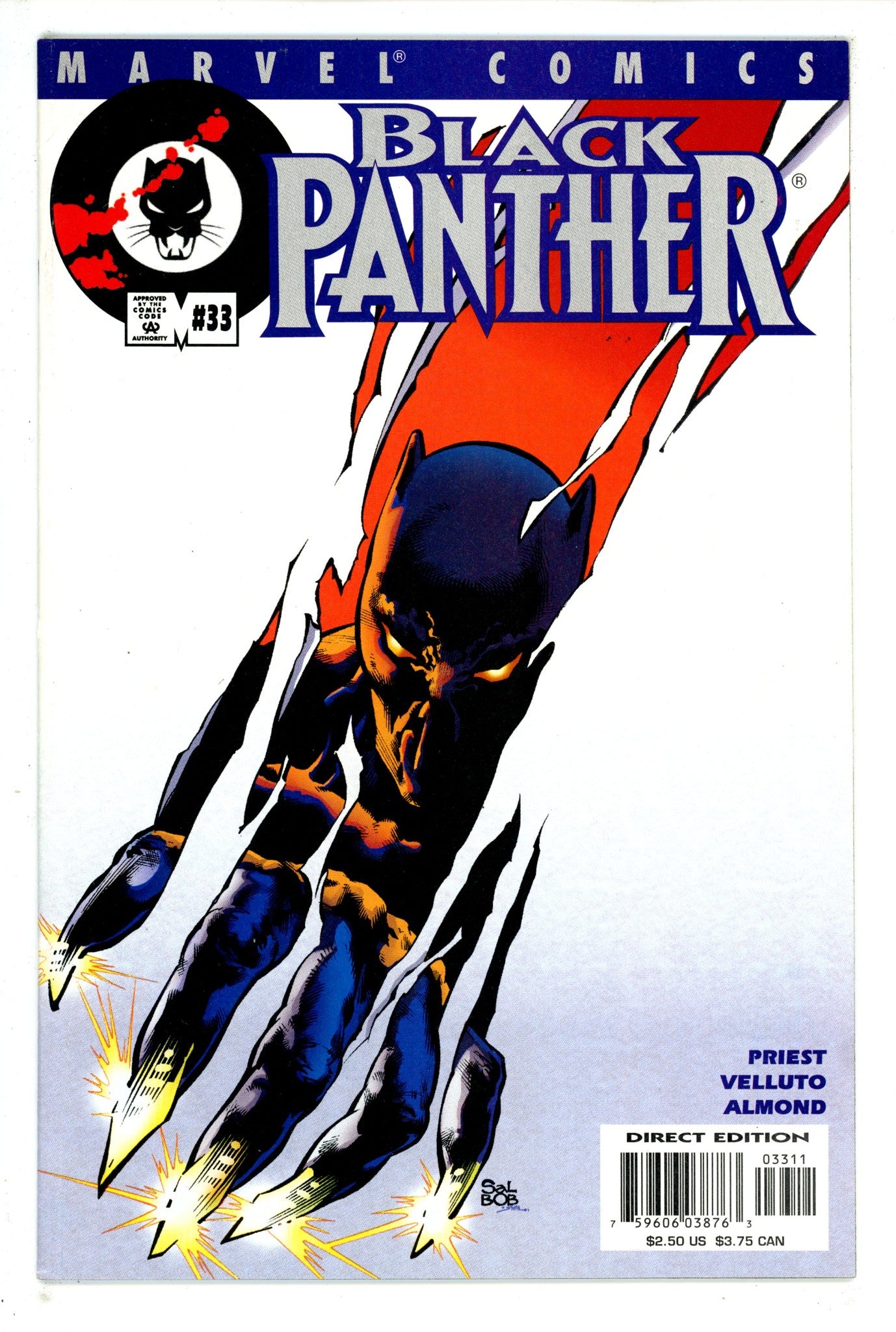 Black Panther Vol 3 33 (2001)