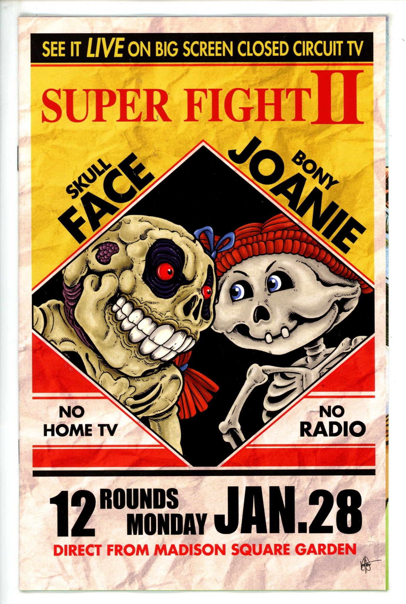 Madballs Vs Garbage Pail Kids Slime Again 3 Poster Variant (2023)