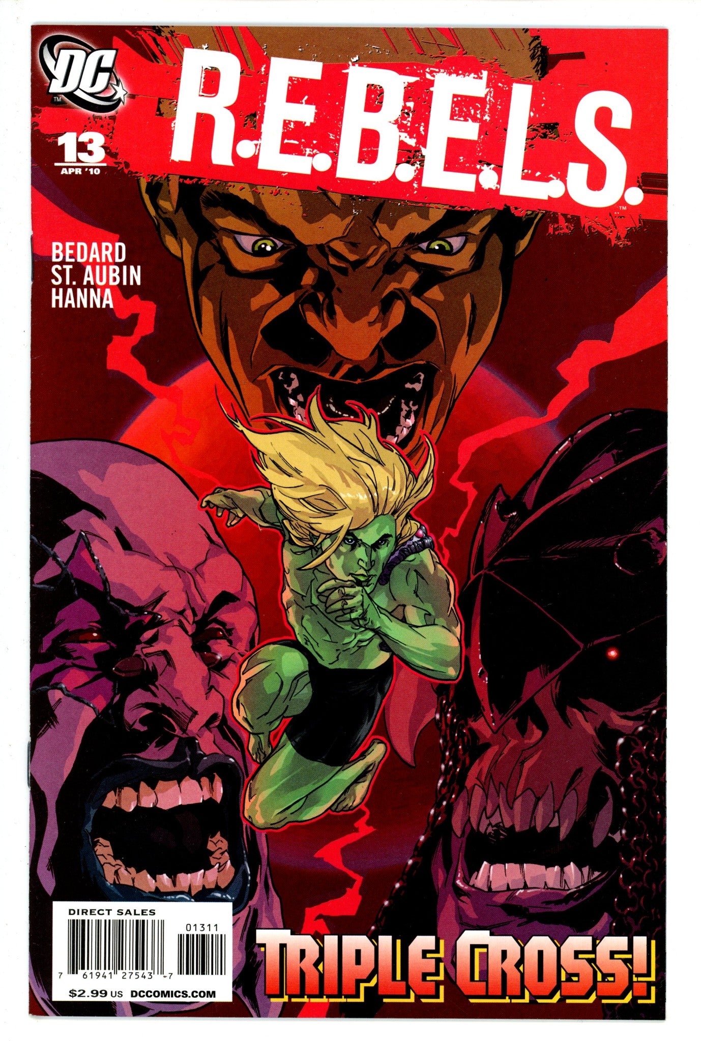 R.E.B.E.L.S. Vol 2 13 (2010)