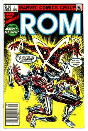 ROM Annual 1 Newsstand VF (1982)
