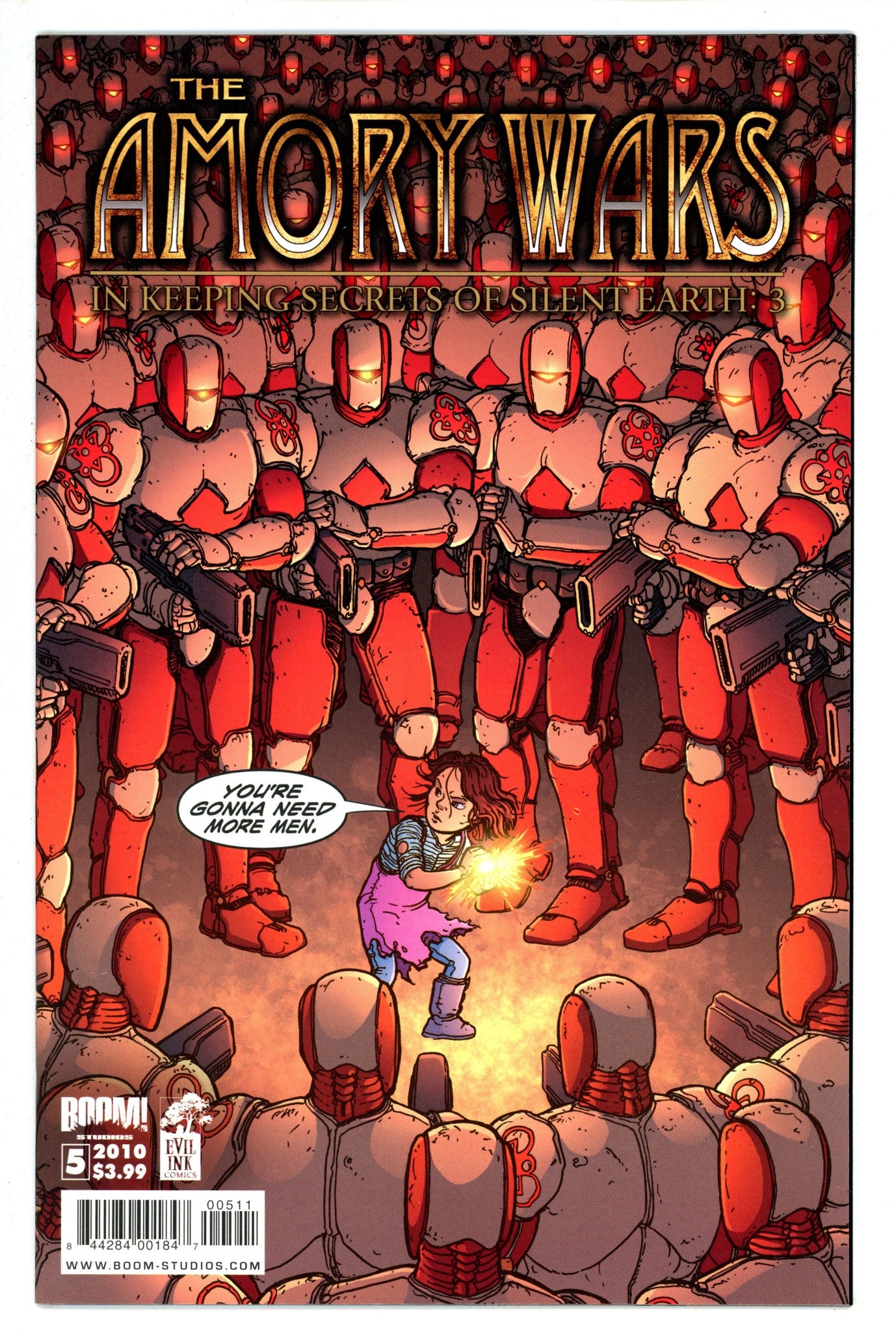 The Amory Wars in Keeping Secrets of Silent Earth: 3 5 NM- (2010)
