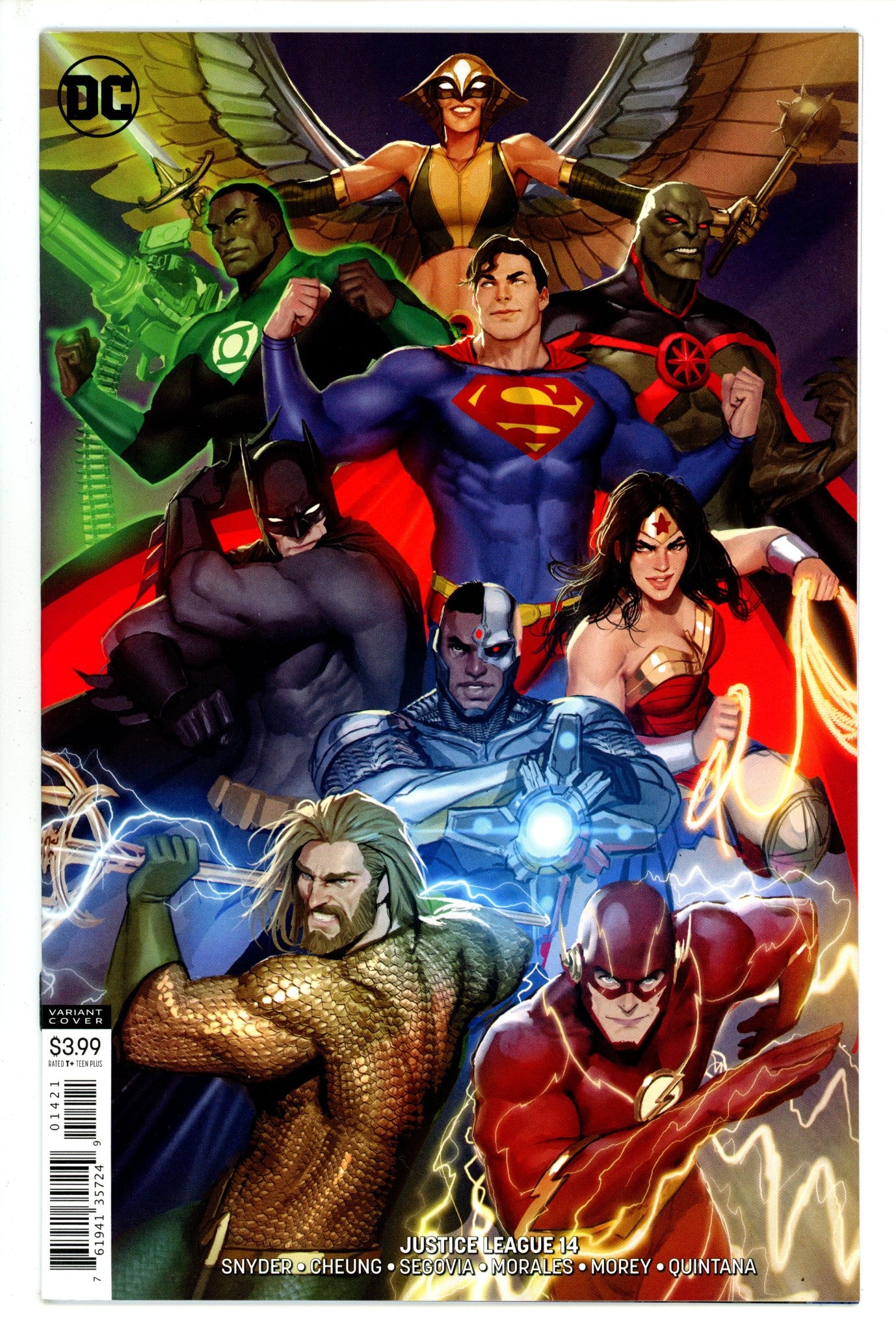Justice League Vol 3 14 Å ejiÄ‡ Variant (2018)