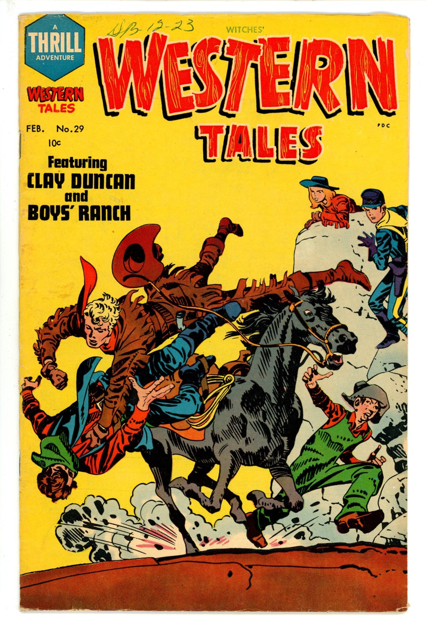 Witches Western Tales 29 FN- (1955)