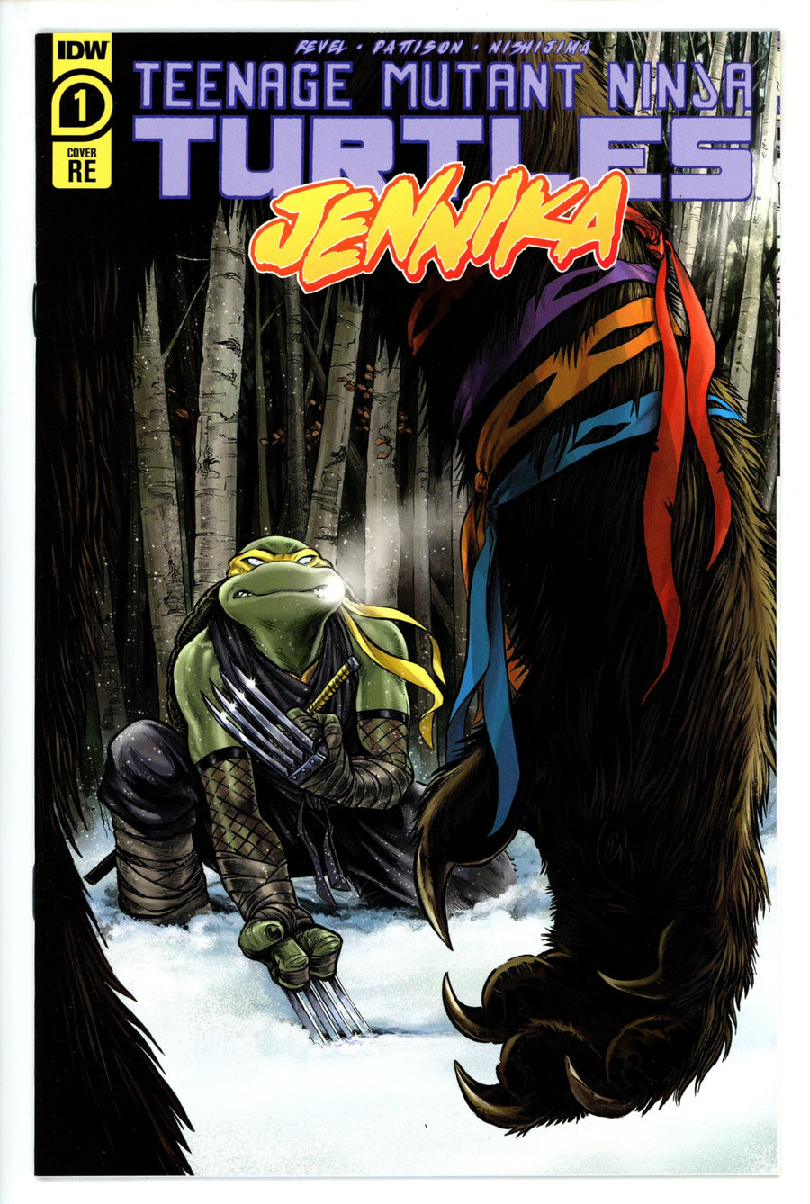 Teenage Mutant Ninja Turtles Jennika 1 Rooth Variant