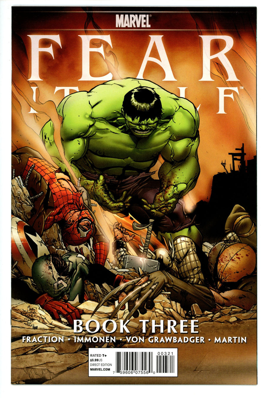 Fear Itself 3 Camuncoli Variant NM