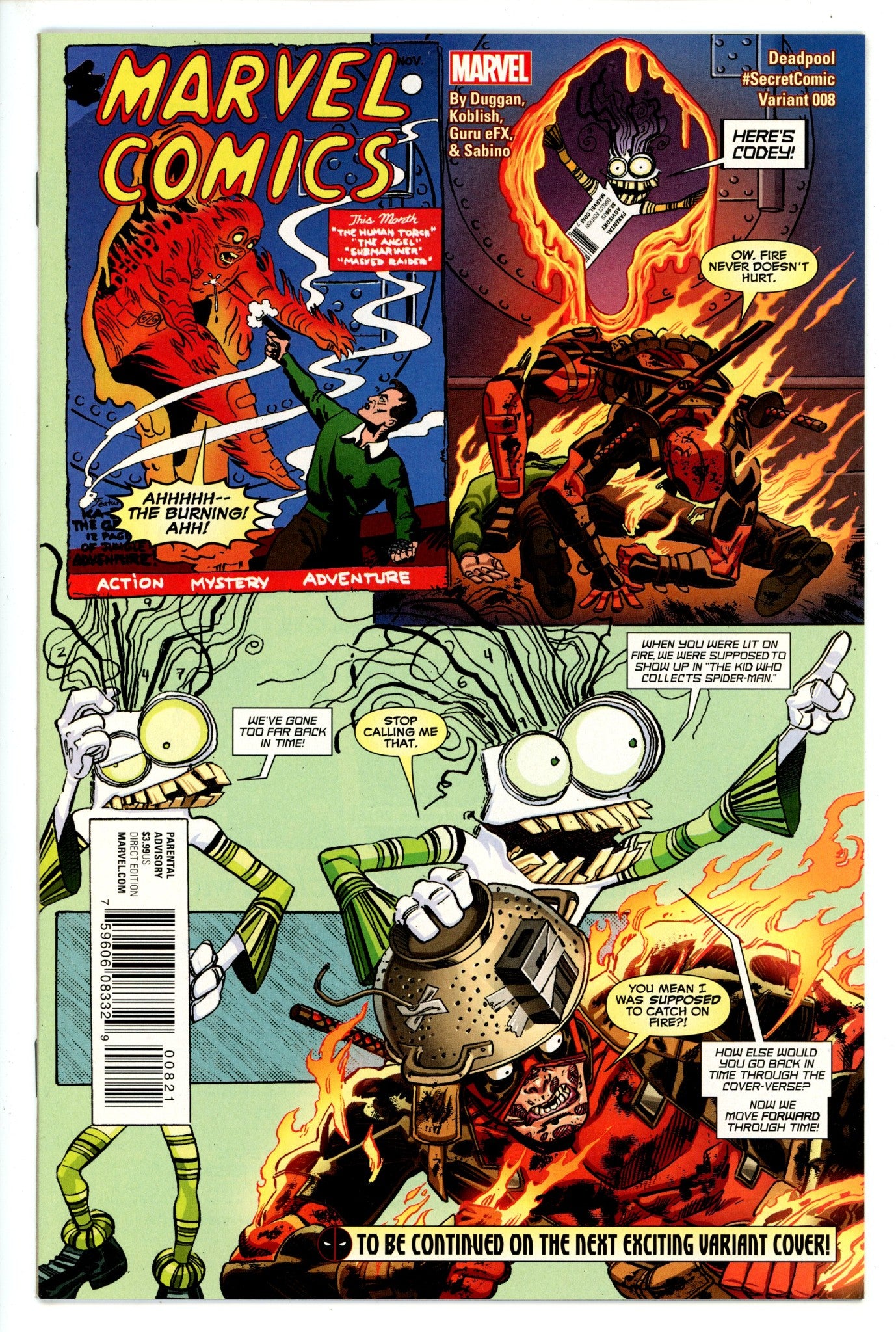 Deadpool Vol 5 8 Koblish Variant