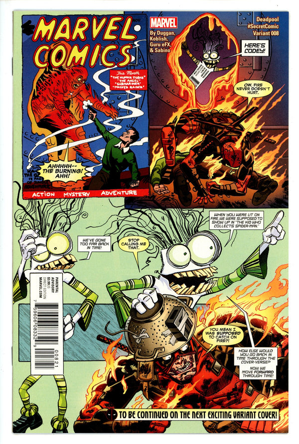 Deadpool Vol 5 8 Koblish Variant