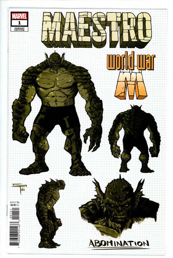 Maestro World War M 1 Peralta Variant (2022)