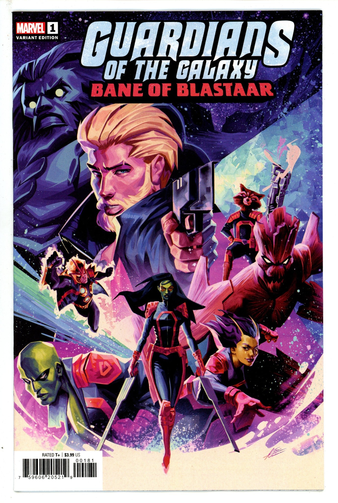 Guardians Of The Galaxy Bane Of Blastaar 1 Manhanini Variant (2023)