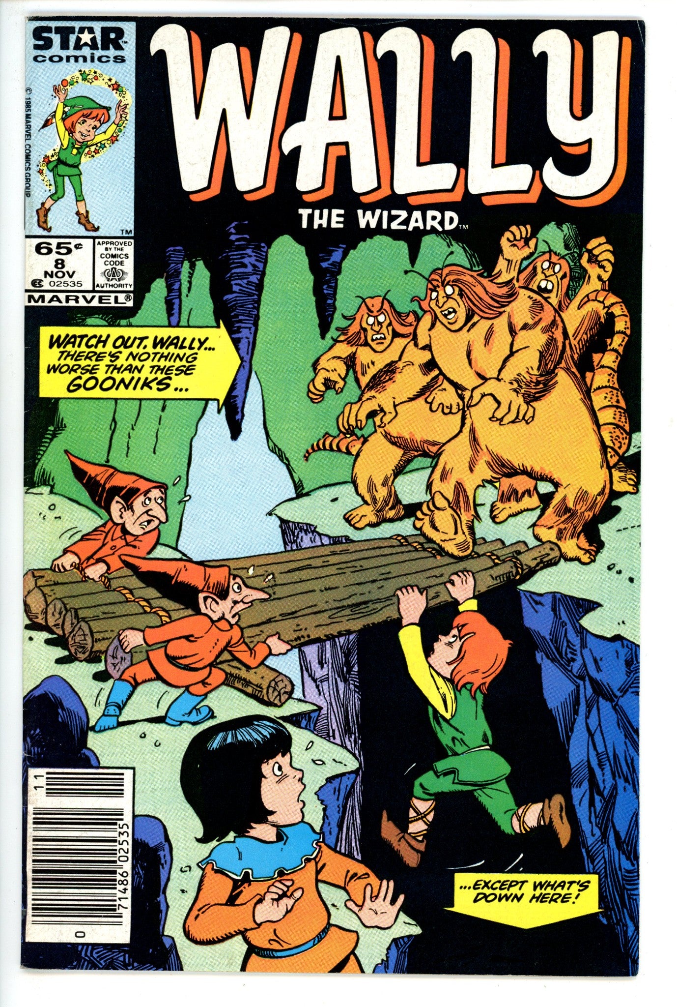 Wally the Wizard 8 Newsstand