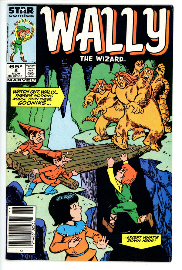 Wally the Wizard 8 Newsstand