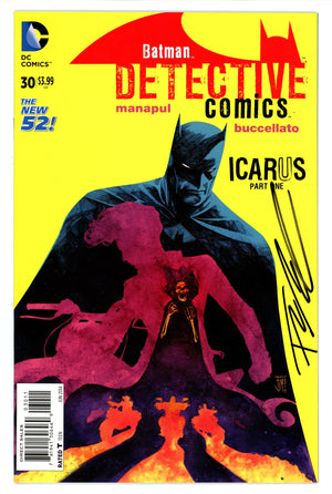 Detective Comics Vol 2 30 Signed Manapul NM-