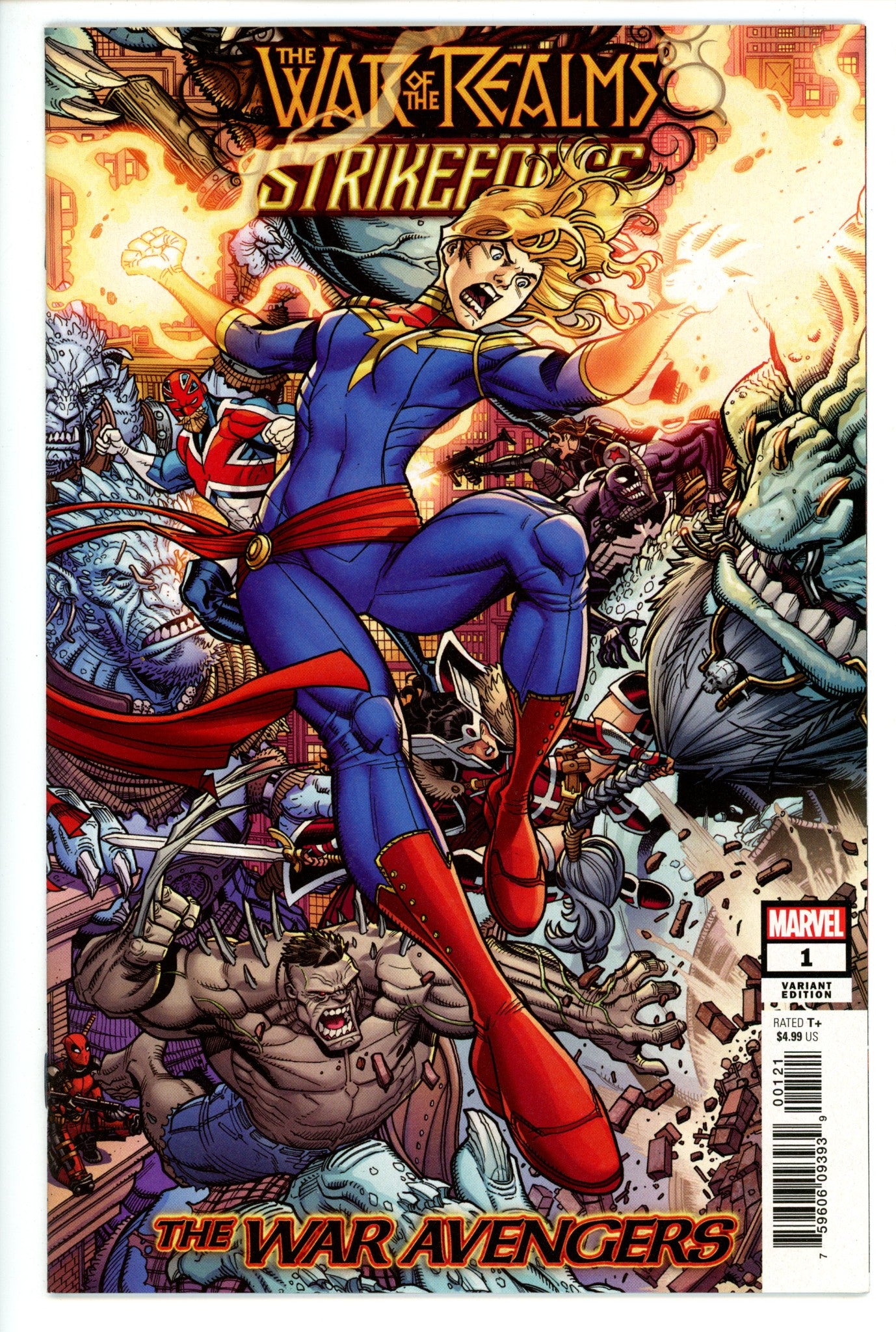 War of the Realms Strikeforce: The War Avengers 1 Bradshaw Variant