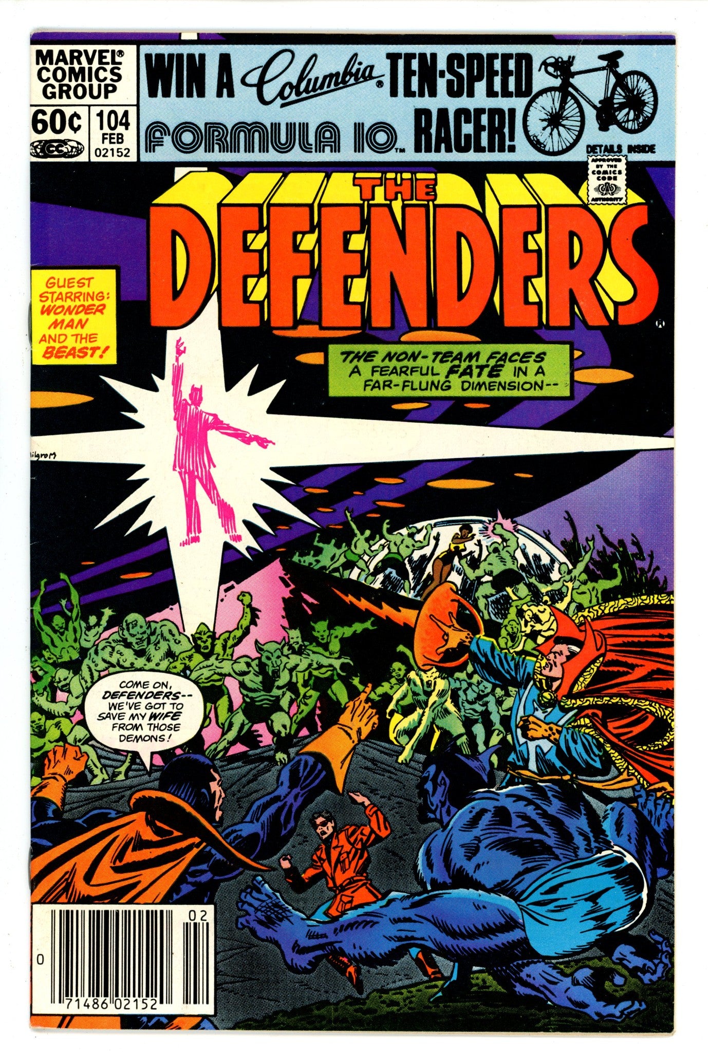 The Defenders Vol 1 104 Newsstand