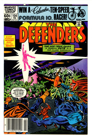 The Defenders Vol 1 104 Newsstand