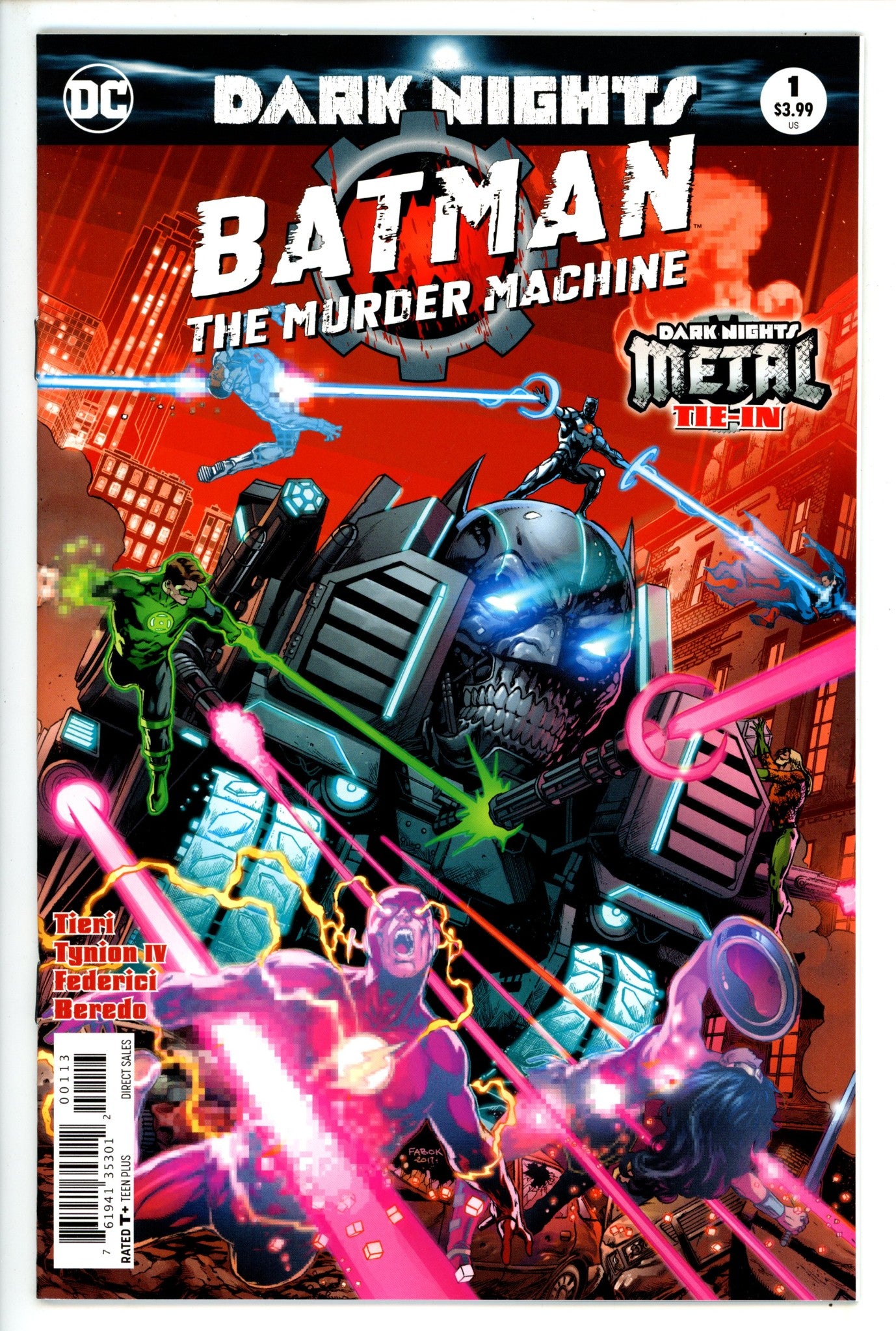 Batman: The Murder Machine 1 3rd Print NM