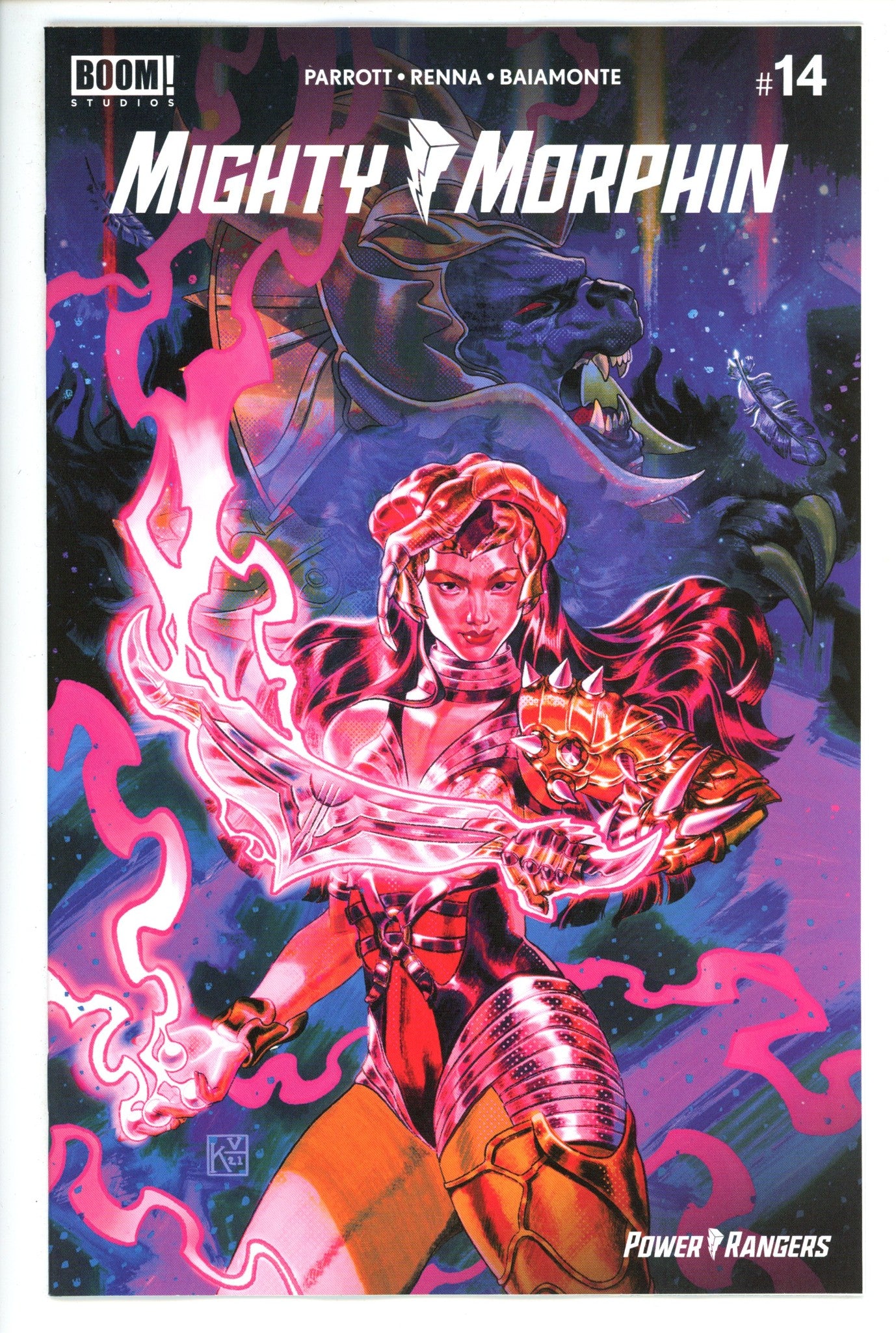 Mighty Morphin 14 Del Valerio Variant (2021)