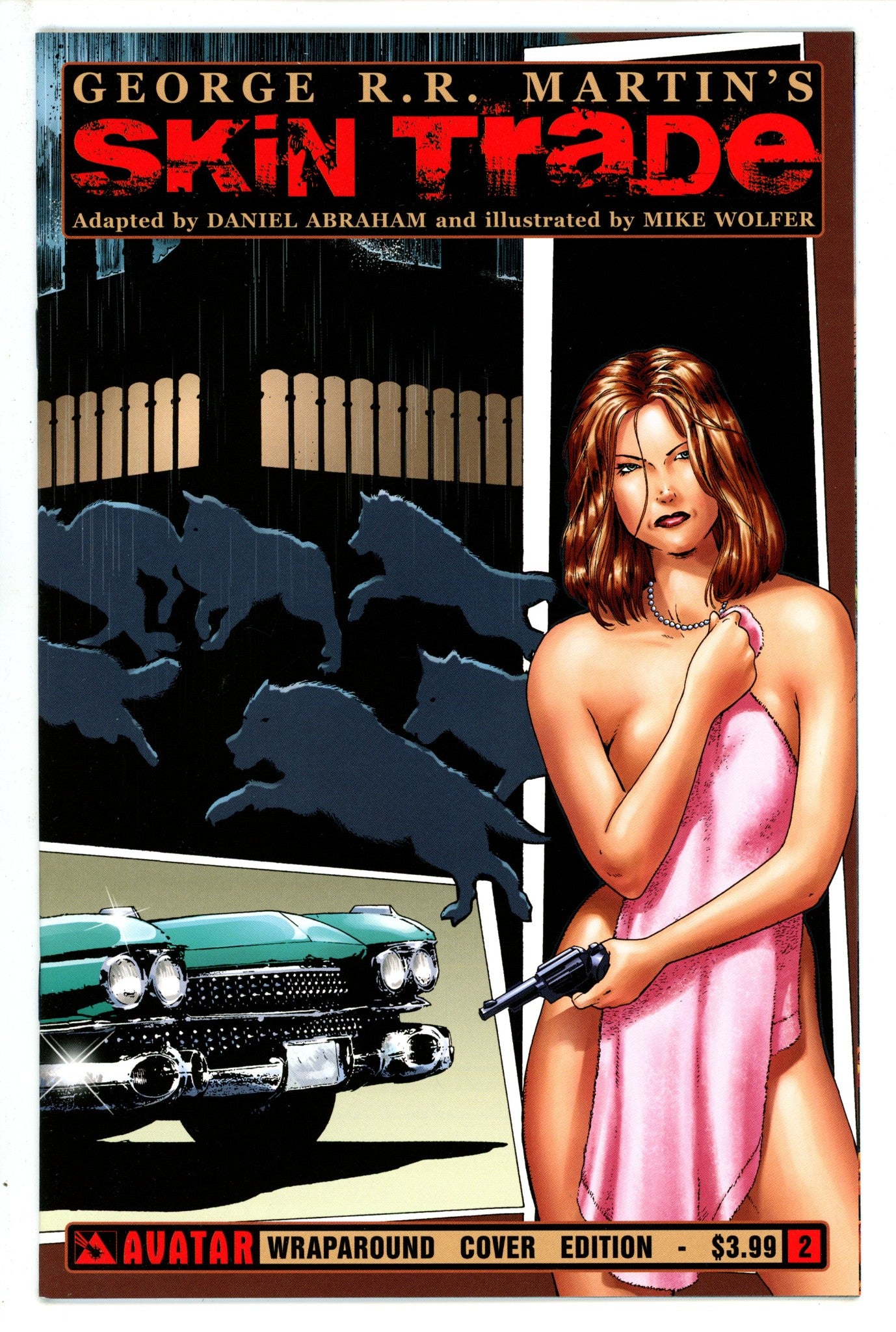 George R.R. Martin's Skin Trade 2 Wolfer Wraparound Variant (2013)