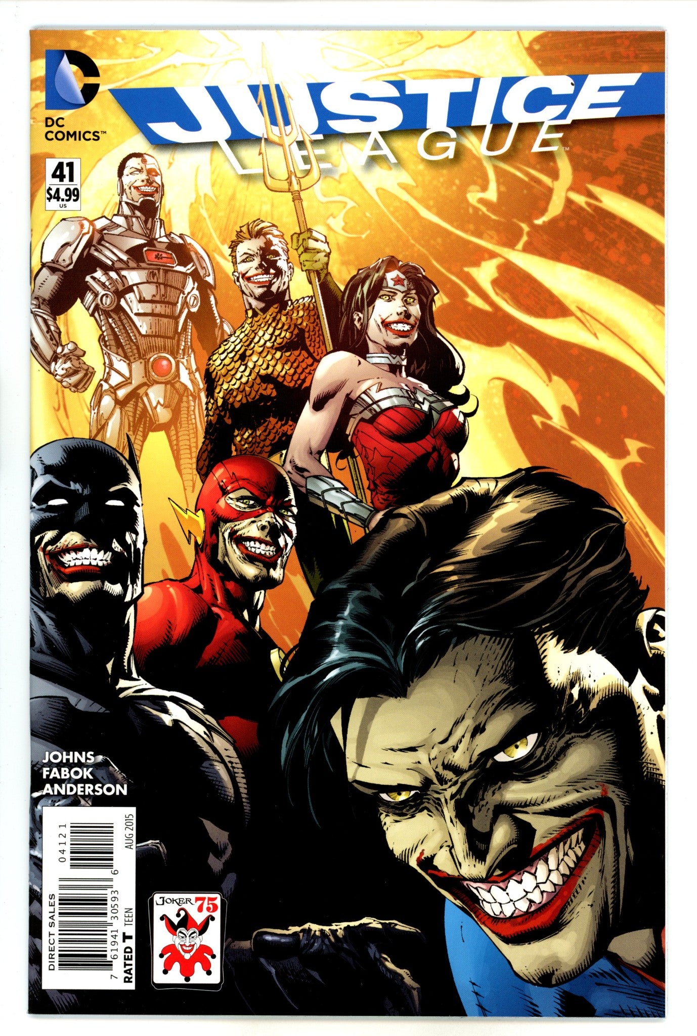 Justice League Vol 1 41 Finch Variant